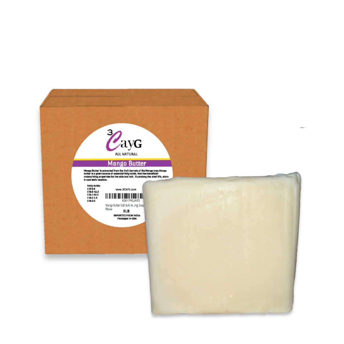 Bulk Wholesale Mango Butter Mango Butter 3CayG