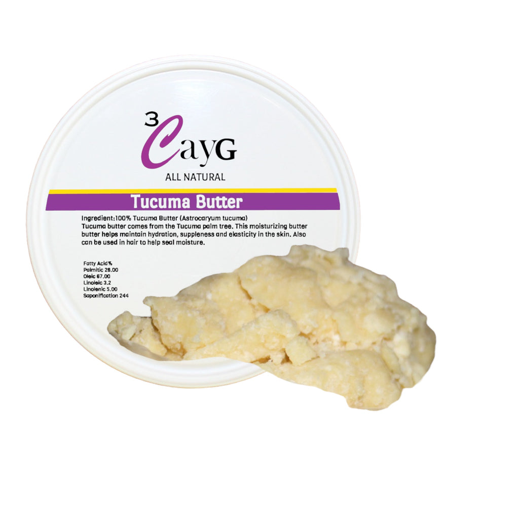 Rich, yellow, and creamy Tucuma Butter perfect for cosmetics, skincare, and haircare products